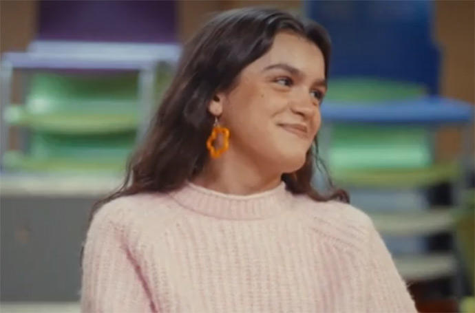 Amaia Romero en el programa 'Salvados'.