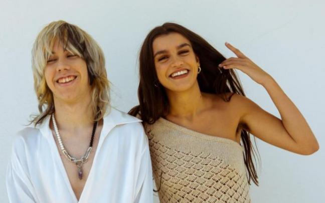 Amaia, con Rojuu, que va a colaborar en su nuevo adelanto del disco. Amaia, con Rojuu, que va a colaborar en su nuevo adelanto del disco.