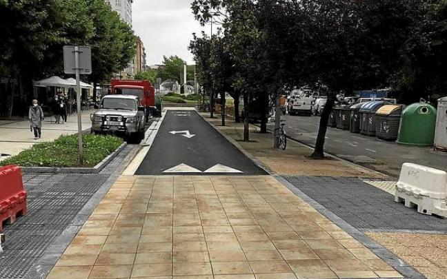 En Isabel II la circulación se ha tranquilizado de forma evidente. Foto: J.C.