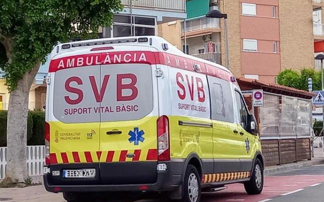 Imagen de una ambulancia.