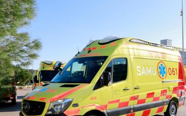 Imagen de una ambulancia del SAMU 061. Imagen de una ambulancia del SAMU 061.