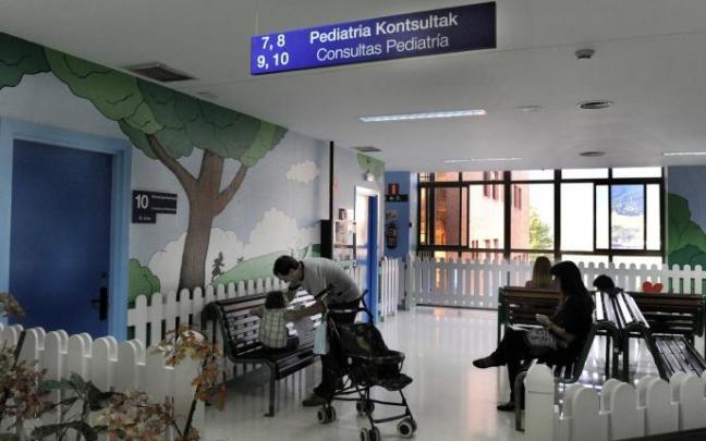 Imagen de archivo de las consultas del Área de Pediatría en el centro de salud de Sestao.