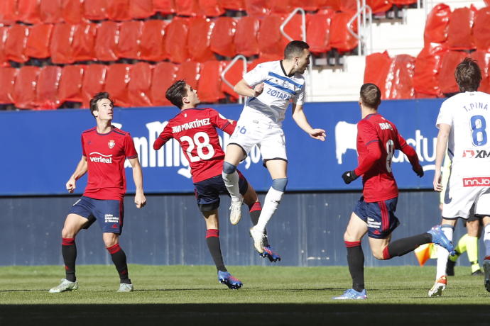 Revive el amistoso entre Osasuna y Alavés (0-1)