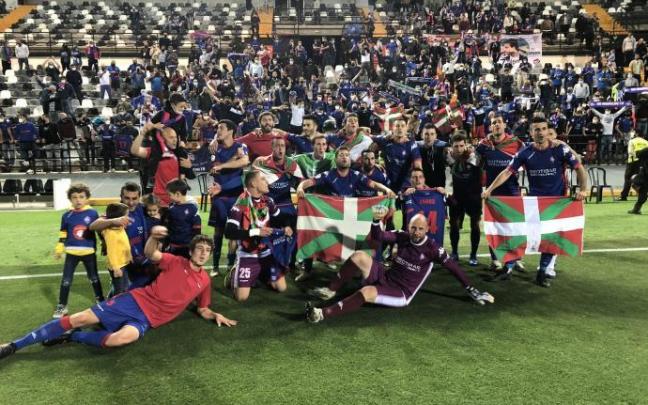 El Amorebieta celebra la gesta del ascenso