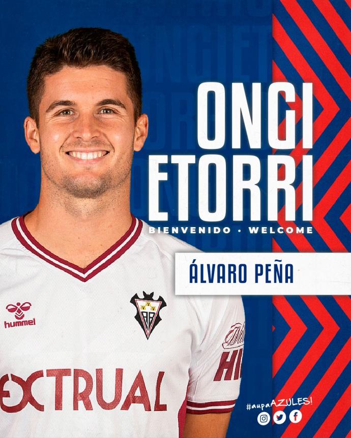 Álvaro Peña es nuevo jugador del Amorebieta.