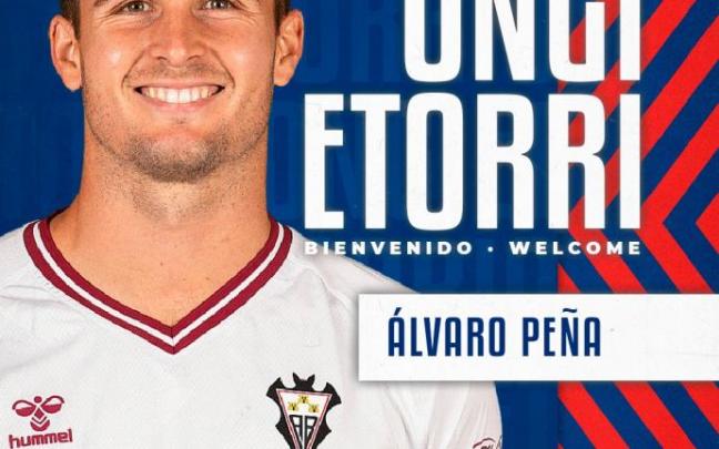 Álvaro Peña es nuevo jugador del Amorebieta. Álvaro Peña es nuevo jugador del Amorebieta.