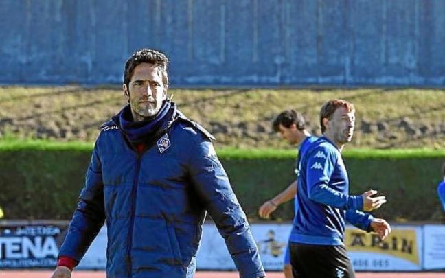 Iñigo Vélez de Mendizabal, en un entrenamiento. Foto: Oskar M. Bernal Iñigo Vélez de Mendizabal, en un entrenamiento. Foto: Oskar M. Bernal