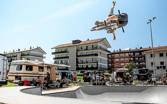El 'skate park' de Amurrio.