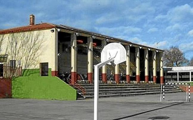 Colegio Zabaleko del barrio San José, en Amurrio.