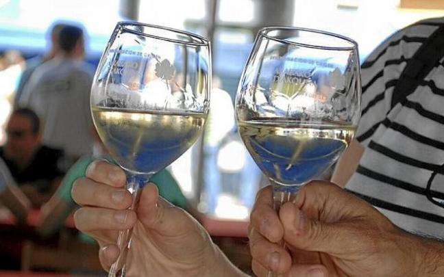 Edición anterior del Txakoli Eguna. Foto: A.O.