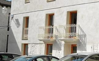 Exterior del nuevo establecimiento en Añana.