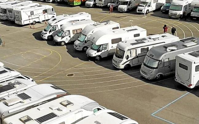 Quedada de autocaravanas en Nanclares de la Oca.