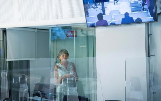 Anboto,durante el juicio celebrado este miércoles en la Audiencia Nacional.