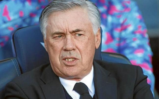 Carlo Ancelotti, entrenador del Real Madrid. Foto: Efe