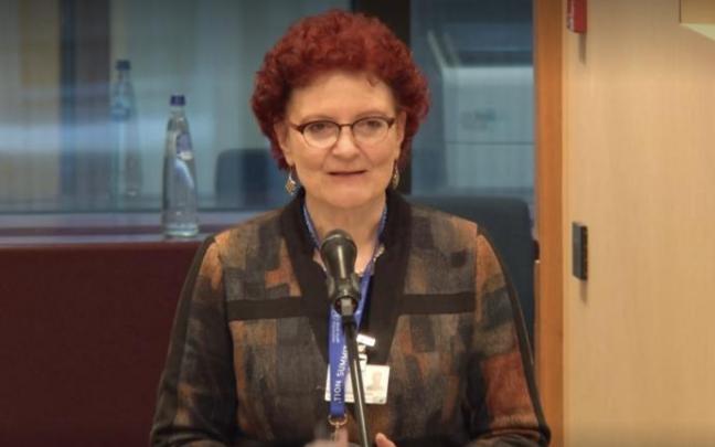 La directora del Centro Europeo para la Prevención y el Control de Enfermedades (ECDC), Andrea Ammon.