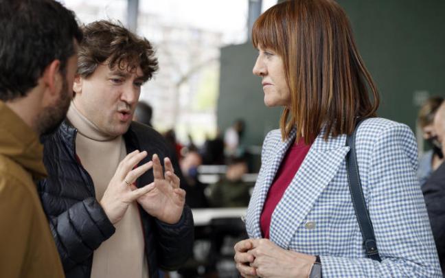 Andueza ha participado en un acto político en Barakaldo con motivo de la Fiesta de la República