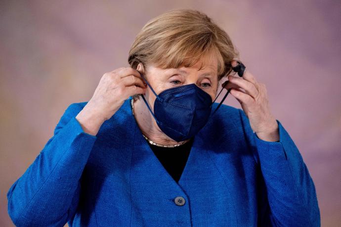 Angela Merkel ha insistido en la situación dramática que afrontan muchos lands por la pandemia