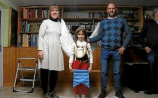 Virginia Lacalle, Verónica Serrano Lacalle y Javier Serrano.