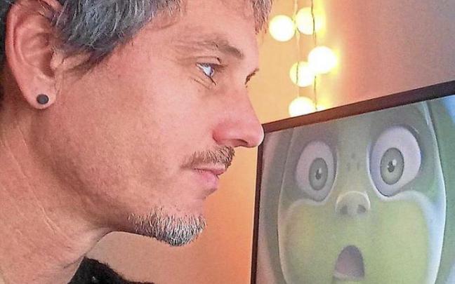 El director de animación Iker Álvarez. Foto: N.G. El director de animación Iker Álvarez. Foto: N.G.