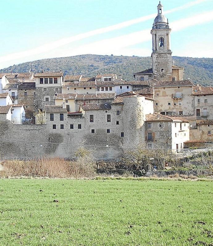 Una vista de Antoñana.