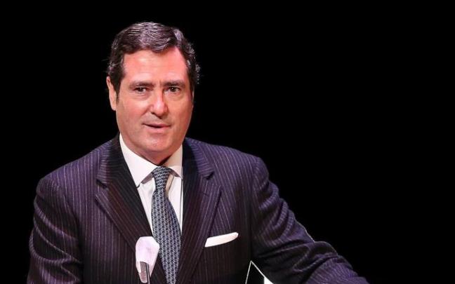 Antonio Garamendi, presidente de a CEOE Antonio Garamendi, presidente de a CEOE