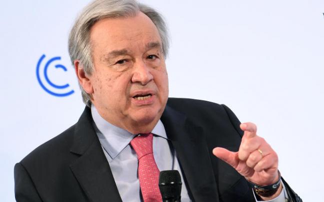 El secretario general de la ONU, António Guterres