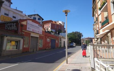 La calle Areatza de Plentzia. La calle Areatza de Plentzia.