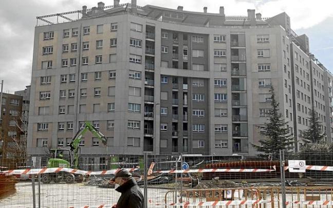 Obras en Ilíada con Budapest. Foto: Pilar Barco Obras en Ilíada con Budapest. Foto: Pilar Barco
