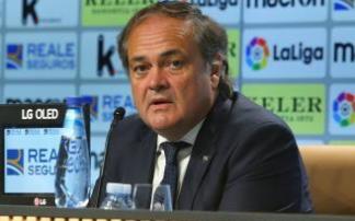 Aperribay se ha mostrado ambicioso en su comparecencia ante los medios desplazados a Mónaco Aperribay se ha mostrado ambicioso en su comparecencia ante los medios desplazados a Mónaco