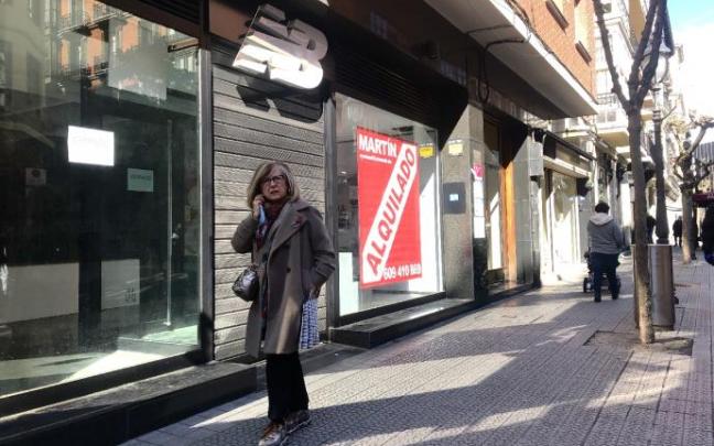 El local donde abrirá la zapatería Krack está ubicado en la codiciada calle Marqués del Puerto de Bilbao