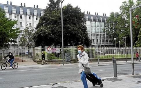 Edificio de la residencia San Prudencio. Foto: Alex Larretxi