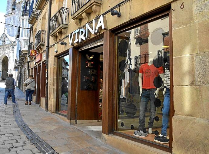 Uno de los comercios adheridos a la plataforma Araba Market, en Agurain. Foto: DNA