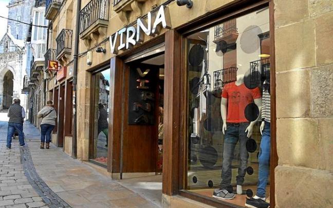 Uno de los comercios adheridos a la plataforma Araba Market, en Agurain. Foto: DNA