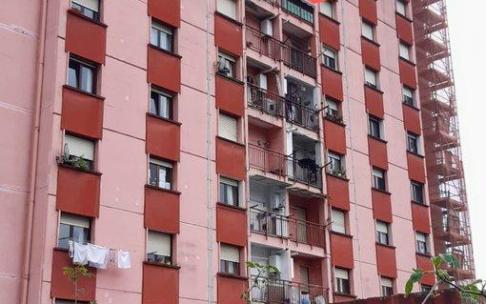 Lugar del rescate, en Llodio.