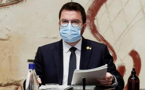 El presidente de la Generalitat, Pere Aragonés. El presidente de la Generalitat, Pere Aragonés.