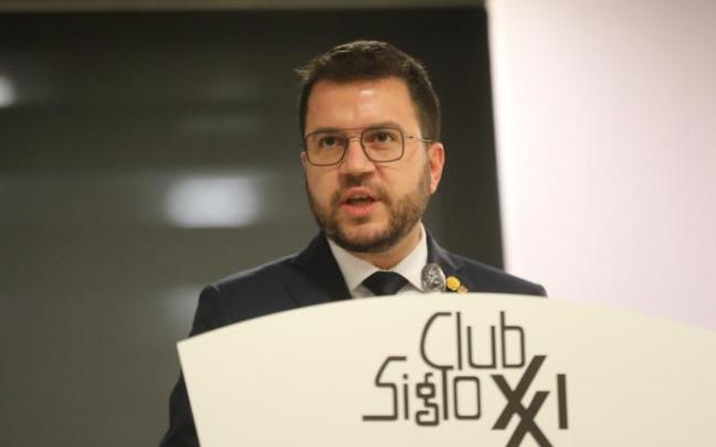 El president de la Generalitat durante su intervención el miércoles en Club Siglo XXI El president de la Generalitat durante su intervención el miércoles en Club Siglo XXI