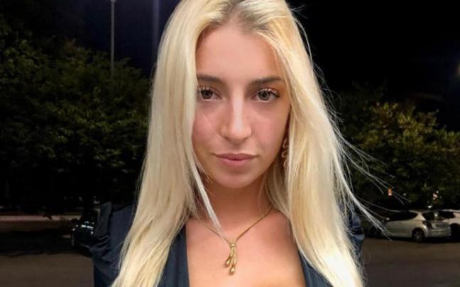 La joven árbitra Diana Di Meo.