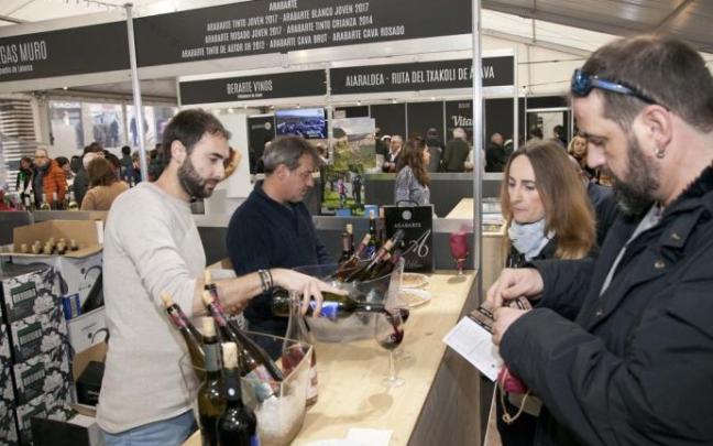 Feria del vino Ardoaraba en 2018