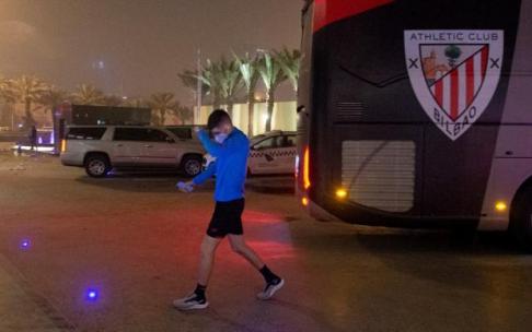 La plantilla se ejercitará en el gimnasio del hotel a partir de las 17:00 horas.