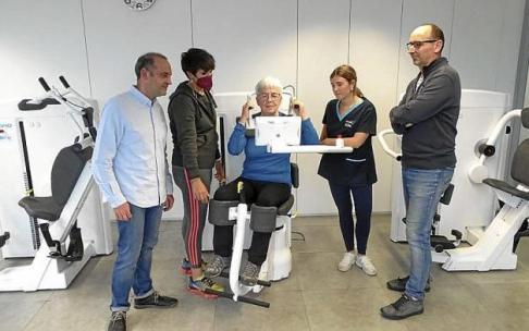 Sesión práctica del programa piloto que se está desarrollando. Foto: A.D.