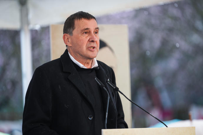 El coordinador general de EH Bildu, Arnaldo Otegi.