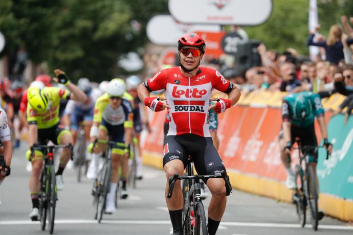 Arnaud De Lie se adjudica la Ronde van Limburg este pasado lunes.