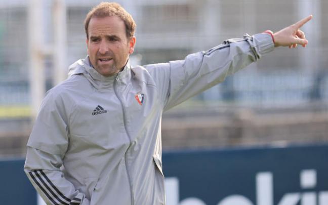 Jagoba Arrasate, entrenador de Osasuna.