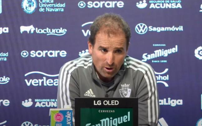 Arrasate, feliz con el lleno previsto ante el Granada.