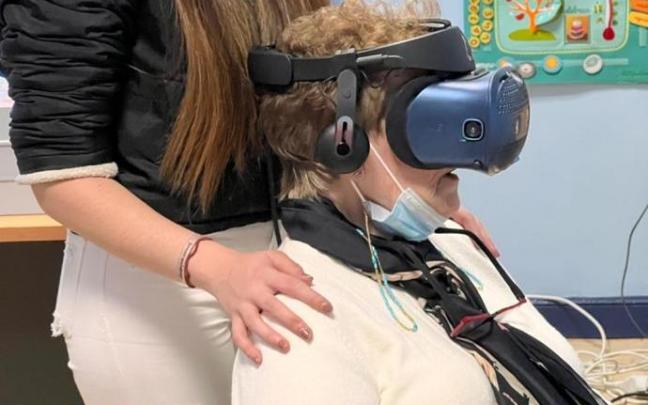 Los mayores vivirán una sesión de realidad virtual.