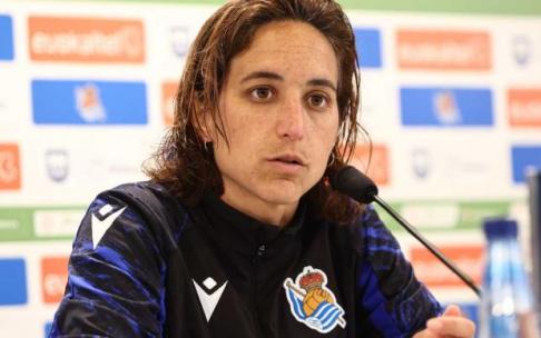 Natalia Arroyo, en un momento de su comparecencia ante los medios