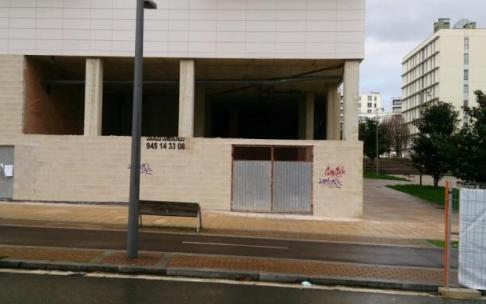 Fachada del local donde han comenzado las obras de acondicionamiento interior.
