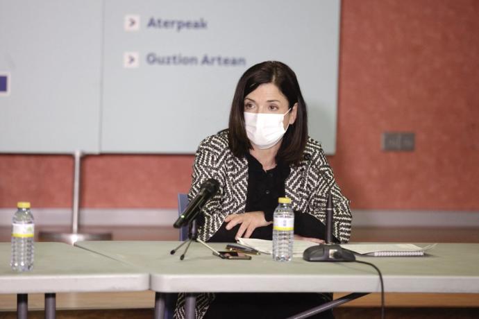 Beatriz Artolazabal, consejera de Igualdad, Justicia y Políticas Sociales