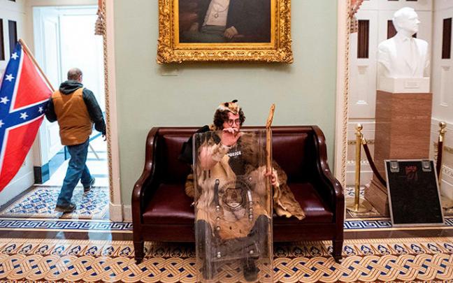 Imagen del asalto al Capitolio el pasado 6 de enero.