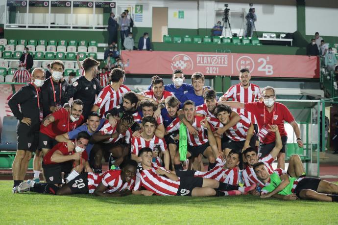 El Bilbao Athletic luchará por el ascenso a Segunda División ante el Burgos